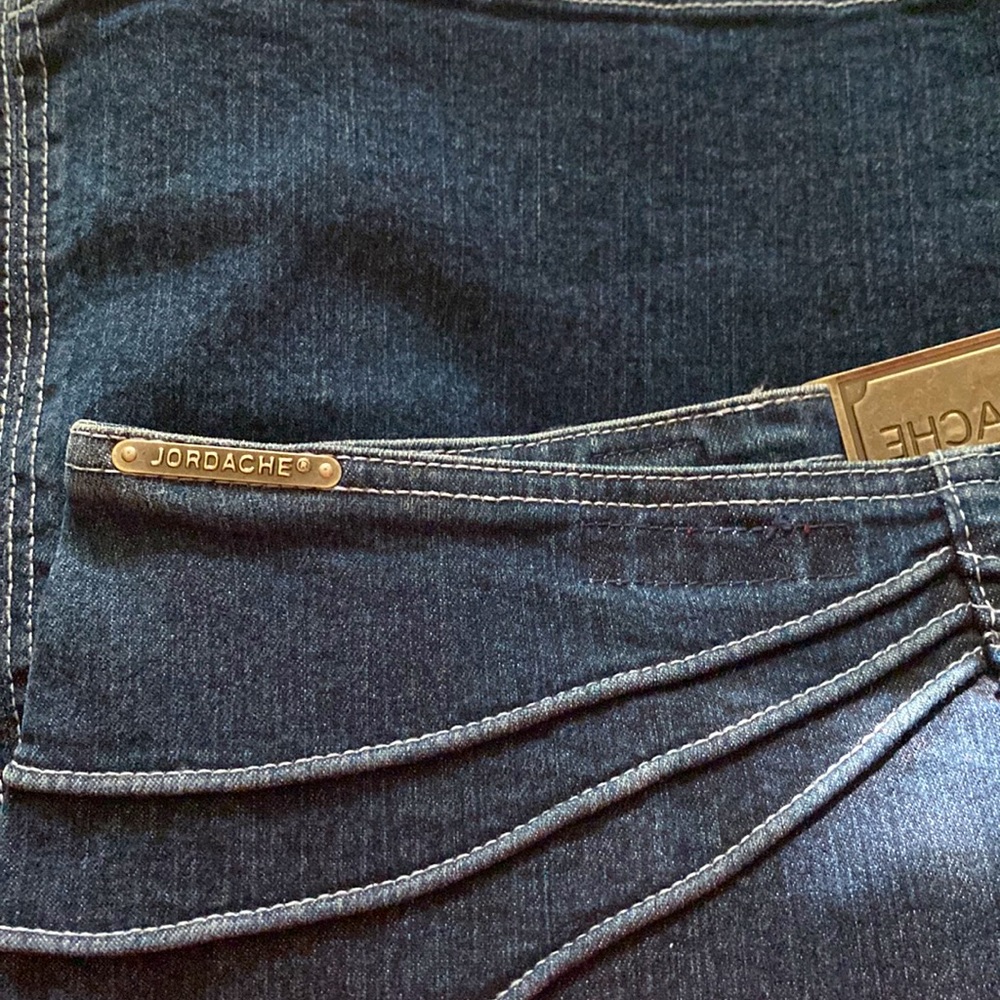 Vintage Jordache denim stretch skirt SIZE 9/10 waist 15 length 15,5 - Picture 4 of 4